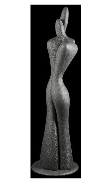 Статуетка Linea Sette Ceramiche з двох фігур Пара S370/B (5254798807897BLACK) фото №1