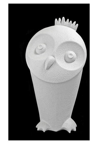Статуетка Linea Sette Ceramiche Сова N85/A білий (5528904225789WHITE) фото №1