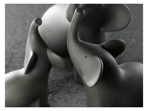 Статуэтка Linea Sette Ceramiche Слон N292/B 28 см, беж. фото №1