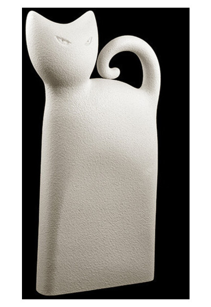 Статуетка Linea Sette Ceramiche Кіт N38/A 30 см, беж. фото №1