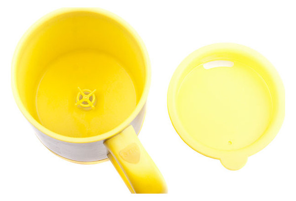 Чашка-мішалка з вентилятором UFT Fancup Yellow фото №2