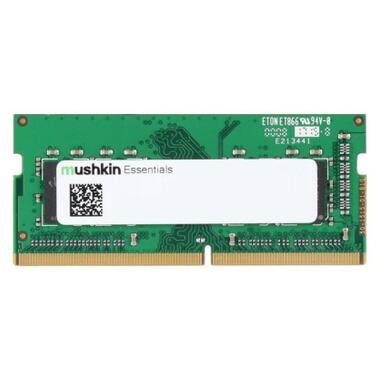 Модуль пам'яті для ноутбука SoDIMM DDR4 16GB 3200 MHz Essentials Mushkin (MES4S320NF16G) фото №1