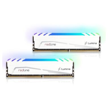 Модуль пам'яті для комп'ютера DDR4 64GB (2x32GB) 3600 MHz Redline Lumina RGB White Mushkin (MLB4C360JNNM32GX2) фото №1