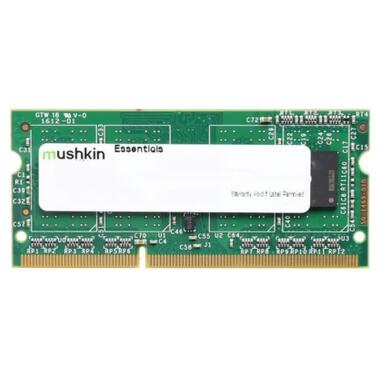 Модуль памяти для ноутбука SoDIMM DDR3 8GB 1333 MHz Essentials Mushkin (992020) фото №1