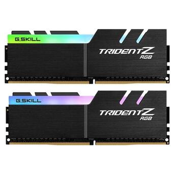 Модуль пам'яті для комп'ютера G.Skill DDR4 16GB (2x8GB) 3000 МГц TridentZ RGB Black (F4-3000C16D-16GTZR) фото №1