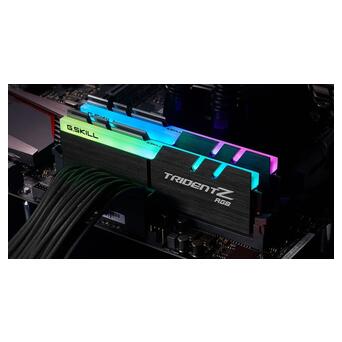 Модуль пам'яті для комп'ютера G.Skill DDR4 16GB (2x8GB) 3000 МГц TridentZ RGB Black (F4-3000C16D-16GTZR) фото №5