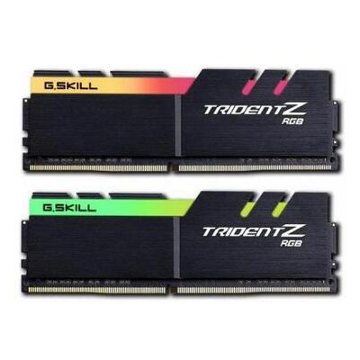 Модуль пам'яті для комп'ютера DDR4 16GB (2x8GB) 3600 МГц TridentZ RGB Black G.Skill (F4-3600C18D-16GTZR) фото №1