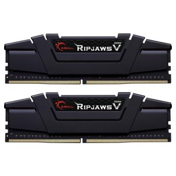Модуль пам'яті DDR4 2x16GB/3600 G. Skill Ripjaws V Black (F4-3600C16D-32GVKC) фото №1