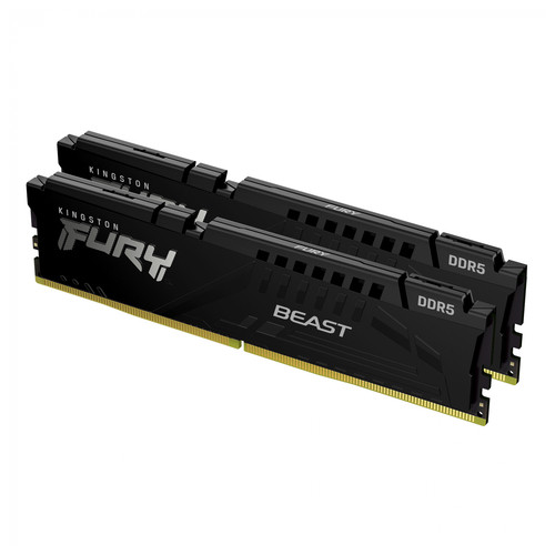 Модуль пам'яті Kingston FURY Beast Black DDR5-6000 32Gb KIT (2x16GB) (KF560C36BBEK2-32) фото №1