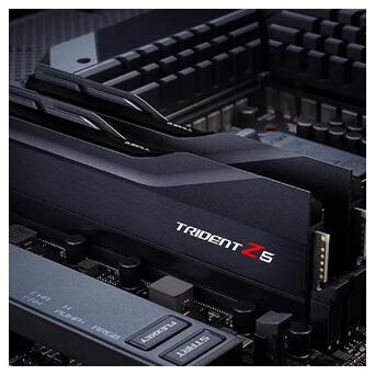 Модуль памяти G.Skill Trident Z5 Black DDR5-6000 64GB (2x32GB) DDR5 6000 MHz Intel XMP 32-38-38-96 (F5-6000J3238G32GX2-TZ5K) фото №5