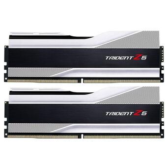 Модуль пам'яті  DDR5 2x16GB/5600 G.Skill Trident Z5 Silver (F5-5600J4040C16GX2-TZ5S) фото №1