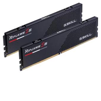 Модуль пам'яті  G.Skill Ripjaws S5 Black DDR5-6000 32GB (2x16GB) CL30-40-40-96 1.35V (F5-6000J3040F16GX2-RS5K) фото №1