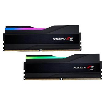 Модуль пам'яті  DDR5 2x24GB/8000 G.Skill Trident Z5 RGB Black (F5-8000J4048F24GX2-TZ5RK) фото №1