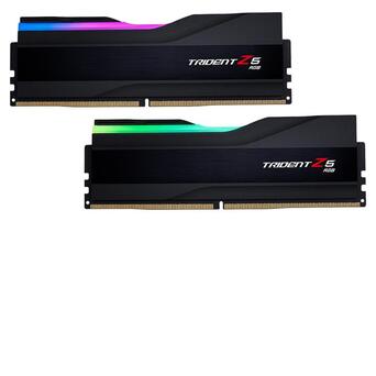 Модуль памяти DDR5 2x32GB/6400 G.Skill Trident Z5 RGB Black (F5-6400J3239G32GX2-TZ5RK) фото №1