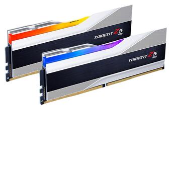 Модуль пам'яті  DDR5 2x32GB/6400 G.Skill Trident Z5 RGB Silver (F5-6400J3239G32GX2-TZ5RS) фото №2