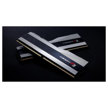 Модуль пам'яті для комп'ютера DDR5 64GB (2x32GB) 6000 Trident Z5 RGB Silver G.Skill (F5-6000J3238G32GX2-TZ5RS) фото №4
