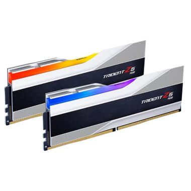 Модуль пам'яті для комп'ютера DDR5 32GB (2x16GB) 6800 Trident Z5 RGB Silver G.Skill (F5-6800J3445G16GX2-TZ5RS) фото №2