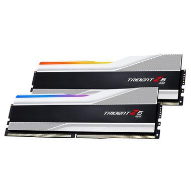 Модуль пам'яті  DDR5 2x16GB/6400 G.Skill Trident Z5 RGB Silver (F5-6400J3239G16GX2-TZ5RS) фото №4