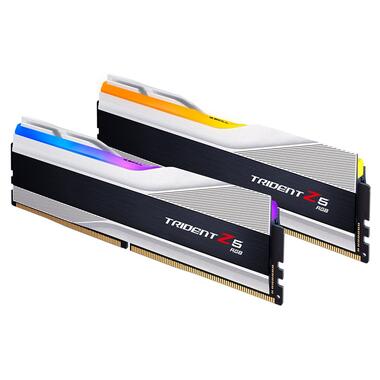 Модуль пам'яті  DDR5 2x16GB/6400 G.Skill Trident Z5 RGB Silver (F5-6400J3239G16GX2-TZ5RS) фото №3