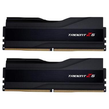 Модуль пам'яті  DDR5 2x32GB/6000 G.Skill Trident Z5 Black (F5-6000J3040G32GX2-TZ5K) фото №1
