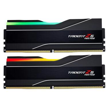 Модуль пам'яті  DDR5 2x32GB/6000 G.Skill Trident Z5 Neo RGB (F5-6000J3040G32GX2-TZ5NR) фото №1
