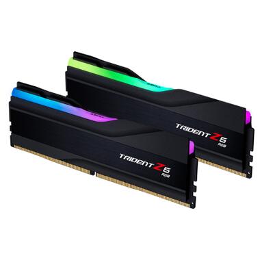 Модуль пам'яті для комп'ютера DDR5 32GB (2x16GB) 6400 Trident Z5 RGB Black G.Skill (F5-6400J3239G16GX2-TZ5RK) фото №3