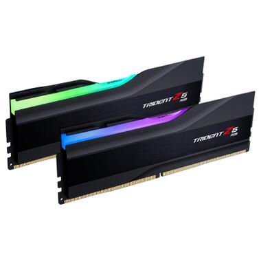 Модуль пам'яті для комп'ютера DDR5 32GB (2x16GB) 6400 Trident Z5 RGB Black G.Skill (F5-6400J3239G16GX2-TZ5RK) фото №2