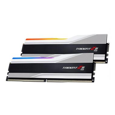 Модуль пам`ятi DDR5 2x16GB/7600 G.Skill Trident Z5 RGB Silver (F5-7600J3646G16GX2-TZ5RS) фото №4