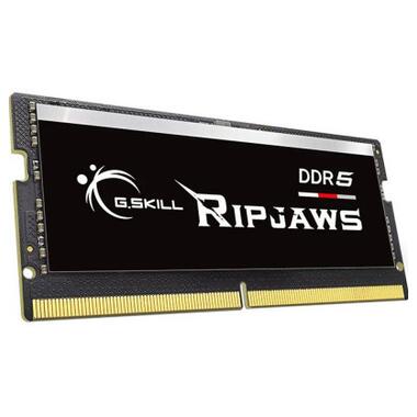 Модуль пам'яті для ноутбука SoDIMM DDR5 16GB 4800 MHz Ripjaws G.Skill (F5-4800S3838A16GX1-RS) фото №2