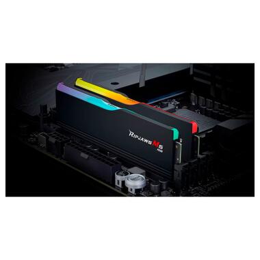 Модуль памяти для компьютера DDR5 64GB (2x32GB) 6400 MHz Ripjaws M5 RGB Matte Black G.Skill (F5-6400J3239G32GX2-RM5RK) фото №5