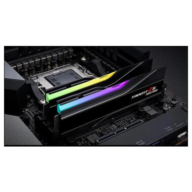 Модуль памяти для компьютера DDR5 32GB (2x16GB) 6000 MHz Trident Z5 Neo RGB Black G.Skill (F5-6000J2836G16GX2-TZ5NR) фото №4