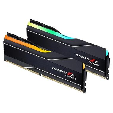 Модуль памяти для компьютера DDR5 32GB (2x16GB) 6000 MHz Trident Z5 Neo RGB Black G.Skill (F5-6000J2836G16GX2-TZ5NR) фото №2