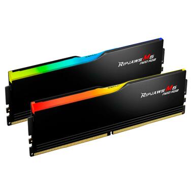Модуль памяти для компьютера DDR5 64GB (2x32GB) 6000 MHz Ripjaws M5 Neo RGB Matte Black G.Skill (F5-6000J3636F32GX2-RM5NRK) фото №2