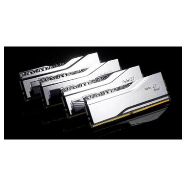 Модуль памяти для компьютера DDR5 64GB (2x32GB) 6400 MHz Trident Z5 Royal Silver G.Skill (F5-6400J3239G32GX2-TR5S) фото №5