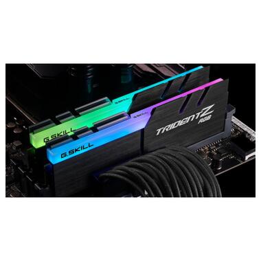 Модуль памяти для компьютера DDR4 16GB (2x8GB) 4000 MHz Trident Z RGB G.Skill (F4-4000C18D-16GTZRB) фото №5