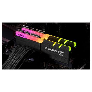 Модуль памяти для компьютера DDR4 16GB (2x8GB) 4000 MHz Trident Z RGB G.Skill (F4-4000C18D-16GTZRB) фото №4