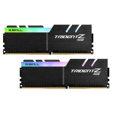 Модуль памяти для компьютера DDR4 16GB (2x8GB) 4000 MHz Trident Z RGB G.Skill (F4-4000C18D-16GTZRB) фото №3