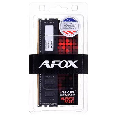 Модуль пам'яті DDR4  8GB 3200MHz AFox, Retail (AFLD48PH1P) фото №2
