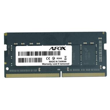 Оперативна пам'ять SoDIMM 8Gb DDR4 3200 MHz AFox, Retail (AFSD48PH1P) фото №1