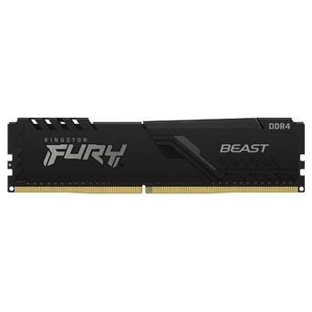 Модуль памяти DDR4 16GB/3600 Kingston Fury Beast Black (KF436C18BB/16) фото №1