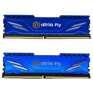 Модуль пам'яті для комп'ютера DDR4 16GB (2x8GB) 2666 MHz Fly Blue ATRIA (UAT42666CL19BLK2/16) фото №1