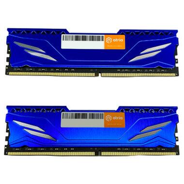 Модуль пам'яті для комп'ютера DDR4 32GB (2x16GB) 3200 MHz Fly Blue ATRIA (UAT43200CL18BLK2/32) фото №2