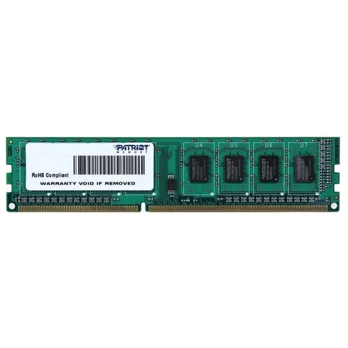 Пам'ять Patriot DDR3 4096M 1600MHz (PSD34G1600L81) фото №1