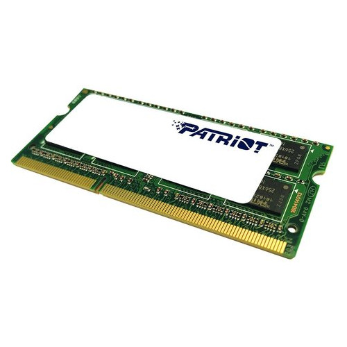 Модуль пам'яті Patriot SoDIMM 4096 DDR3 1600 MHz Retail (PSD34G1600L2S) фото №2