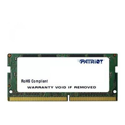 Модуль пам'яті SO-DIMM DDR4 8GB 2400MHz Patriot Signature Line (PSD48G240081S) фото №1