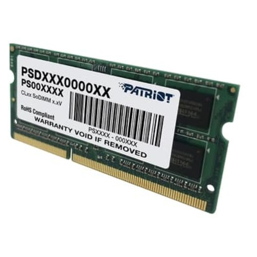 Модуль пам'яті SO-DIMM 4GB/1600 DDR3 1.35В Patriot Signature Line (PSD34G1600L2S) фото №2