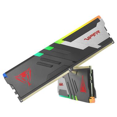 Модуль пам'яті DDR5 2x16GB/6600 Patriot Viper Venom RGB (PVVR532G660C34K) фото №5