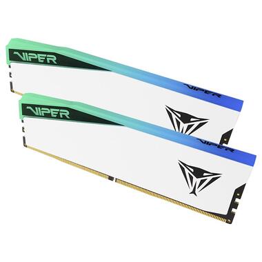 Модуль пам'яті DDR5 2x32GB/6200 Patriot Viper Elite 5 RGB (PVER564G62C42KW) фото №3
