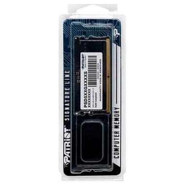 Модуль пам'яті для ноутбука SoDIMM DDR5 8GB 5600 MHz Patriot (PSD58G560041S) фото №3