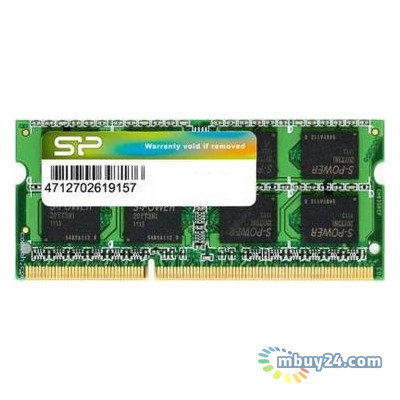 Модуль пам'яті Silicon Power SoDIMM DDR3 4GB 1600MHz (SP004GBSTU160N02) фото №1
